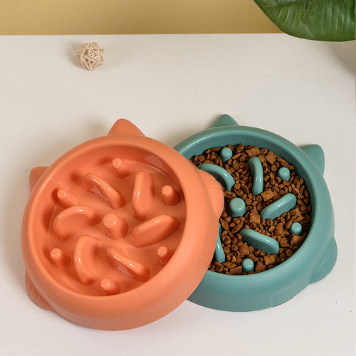 PawCalm Slow Feeder Bowl — Stop Fast Eating, Reduce Anxiety