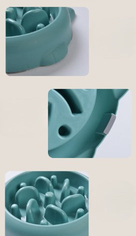 PawCalm Slow Feeder Bowl — Stop Fast Eating, Reduce Anxiety