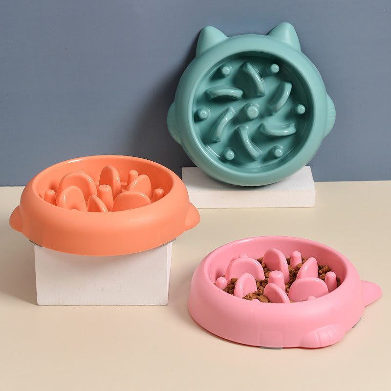 PawCalm Slow Feeder Bowl — Stop Fast Eating, Reduce Anxiety